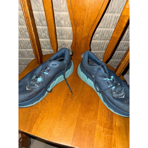 Hoka Clifton 8 Navy Blue Running Athletic Shoes Sneakers‎ - Picture 2 of 5